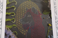 What Big Eyes You Have Blackwork Cross Stitch Pattern By Urban Stitches