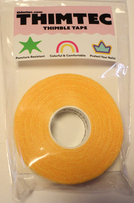 Yellow Pink Thimtec Thimble Tape 0.75" x 45'