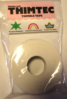 White Pink Thimtec Thimble Tape 0.75" x 45'
