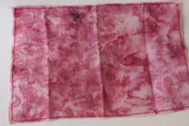 14 ct. 13" x 25" Hand Dyed Pinks / Purples Aida
