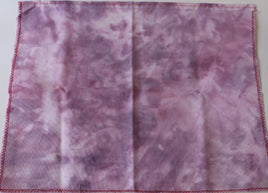 28 ct. 12" x 16.5 Light Purples Hand Dyed Brittany Lugana