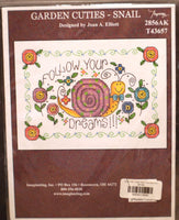 Garden Cuties - Snail Cross Stitch Kit By Imaginating