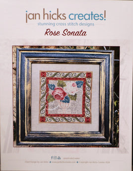 Rose Sonata Cross Stitch Pattern By Jan Hicks