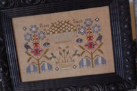 Rosa Smith 1840 Basket Sampler Cross Stitch Pattern By Red Barn Samplers