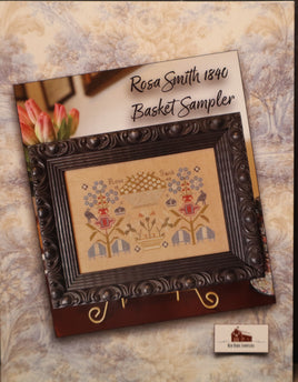 Rosa Smith 1840 Basket Sampler Cross Stitch Pattern By Red Barn Samplers