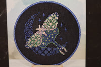 Moonlit Moth Cross Stitch Pattern by Counting Puddles