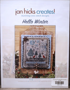 Hello Winter Cross Stitch Pattern By Jan Hicks Creates