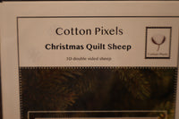 Christmas Quilt Sheep 3D Cross Stitch Pattern By Cotton Pixels Nashville Market 2026