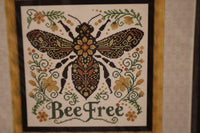BEE FREE Cross Stitch Pattern By Alessandra Adelaide Needleworks