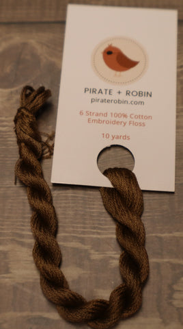 Pirate + Robin Oak 6 Strand Cotton Floss