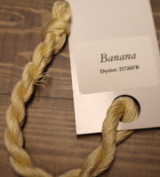 Pirate + Robin Banana 6 Strand Hand Dyed Cotton Floss