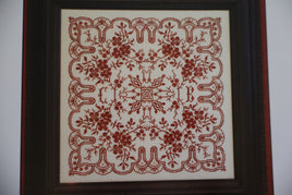 Dogwood Lace Cross Stitch Pattern by Rosewood Manor