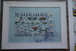 Dreaming of Water Lilies Cross Stitch Pattern By Rosewood Manor