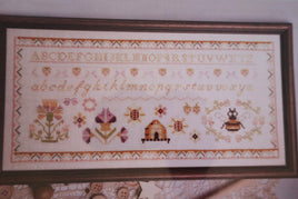 Beehive Sampler Cross Stitch Pattern by Samplers and Primitives Nashville Market