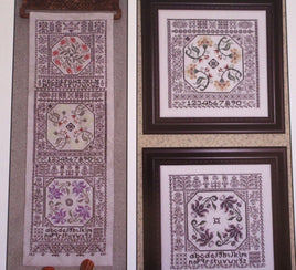 Blackwork Flowers Cross Stitch Pattern By Rosewood Manor