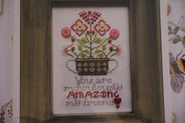 Amazing Friend Cross Stitch Pattern by Rosewood Manor