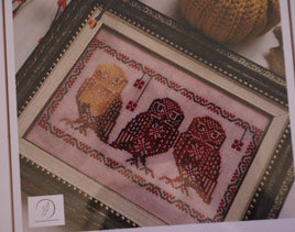 Autumn Owl Cross Stitch Pattern By Yasmins Made With Love