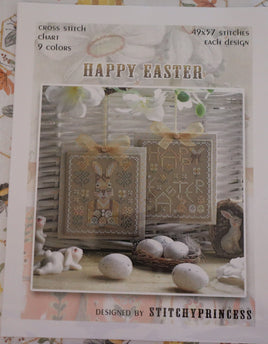 Happy Easter Cross Stitch Pattern By Stitchy Princess