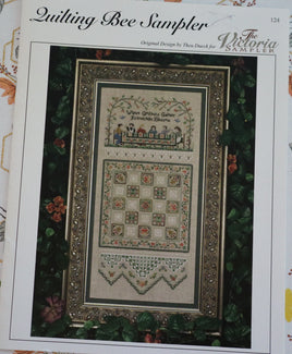 Quilting Bee Sampler Cross Stitch pattern By The Victoria Sampler