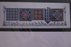 Parade of Quilts Cross Stitch Pattern By Ursula Michael Designs