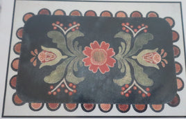 Pomegranate & Bittersweet Penny Rug Pattern By Sew Unique Creations