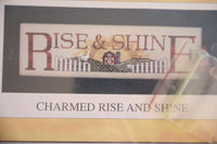 Rise & Shine Cross Stitch Pattern With Charm By Hinzeit