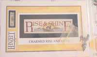 Rise & Shine Cross Stitch Pattern With Charm By Hinzeit