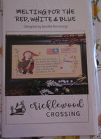 Melting for the Red White & Blue Cross Stitch Pattern by Cricklewood Crossing