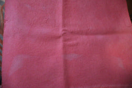 22 ct. 13" x 16" Pink Hand Dyed Aida