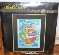 Ocean Song Mill Hill / Laurel Burch Counted Cross Stitch Kit