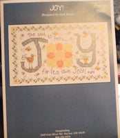 JOY Cross Stitch Leaflet by Imaginating