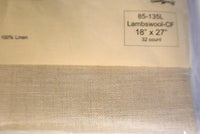 32 Ct. Country French Lambswool Linen - 18" x 27" Packaged Linen By Wichelt-Permin