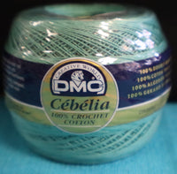 DMC Cebelia #992 Aqua Marine Size 30 Crochet 569 Yard Spool