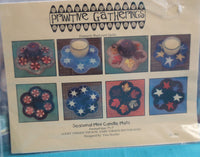 Primitive Gatherings Mini Candle Mats Pattern