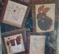 Treasured Friends By Nancy Halvorsen And Art To Heart Vintage Applique Quilting And Embroidery Pattern Packet 1999