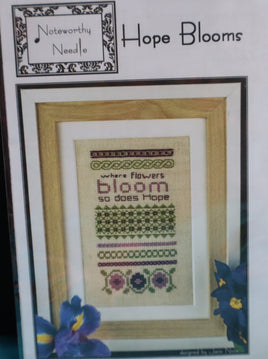 Hope Blooms Cross Stitch Pattern By Noteworthy Needle