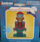 Bear With Garland Ornament Janlynn Counted Cross Stitch Kit 2.5