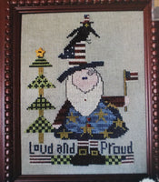 Loud And Proud Cross Stitch Kit With Embellishments by Amy Bruecken