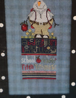 Bubba Sept Sampler Cross Stitch Kit With Embellishments by Amy Bruecken