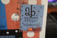 Bubba Sept Sampler Cross Stitch Kit With Embellishments by Amy Bruecken