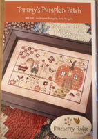 Tommy's Pumpkin Patch Cross Stitch Pattern By Blueberry Ridge