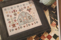 Summer Quilt Barn Cross Stitch Pattern By Pansy Patch Quilts and Stitches