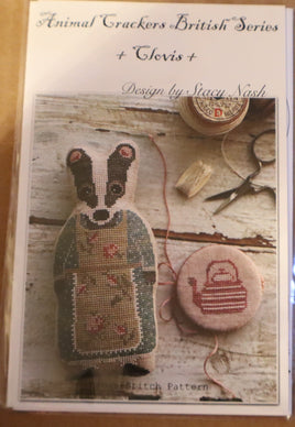 Animal Crackers Clovis Cross Stitch Pattern By Stacy Nash