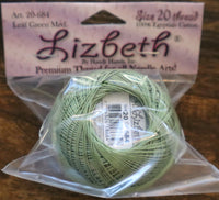 Leaf Green Handy Hands Lizbeth Cordonnet Cotton Size 20