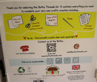 Daisy Coo Cross 14 ct. Aida Cross Stitch Kit By Boothy Threads