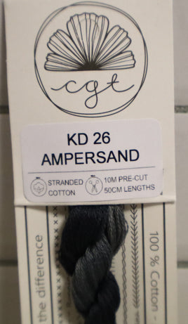 Ampersand KD26 6-Strand Hand Dyed Floss By Cottage Garden Threads
