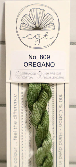 Oregano 809 6-Strand Hand Dyed Floss By Cottage Garden Threads