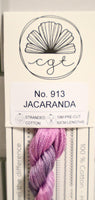 Jacaranda 913 6-Strand Hand Dyed Floss By Cottage Garden Threads