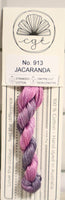 Jacaranda 913 6-Strand Hand Dyed Floss By Cottage Garden Threads