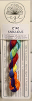 Fabulous C140 Limited Edition Hand Dyed 6-Strand Floss By Cottage Garden Threads